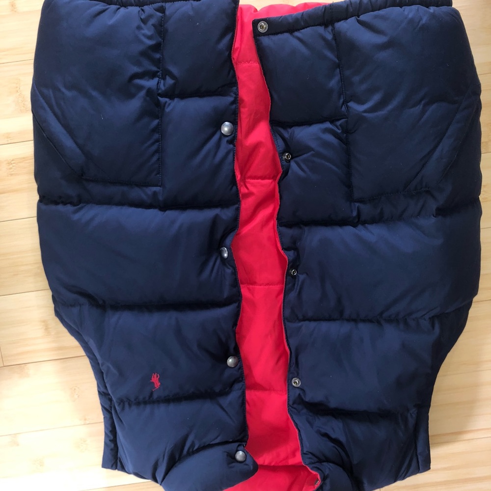 Polo reversible winter vest